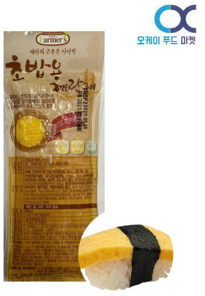 초밥용 계란구이 500g(파머스)(국내가공), 초밥계란500g, 1개