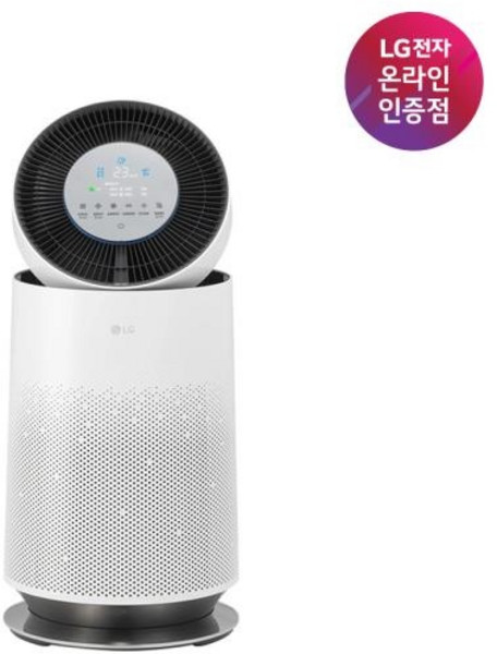 [LG전자] 퓨리케어 360˚ 공기청정기 [크리미스노우/AS185DWWD], 크리미스노우, AS185DWWD
