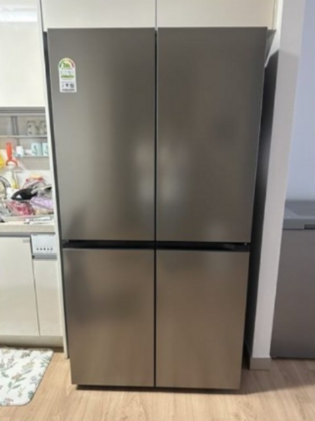 LG전자 오브제컬렉션 양문형 4도어 냉장고 메탈 디오스 베이직 방문설치, T873P012