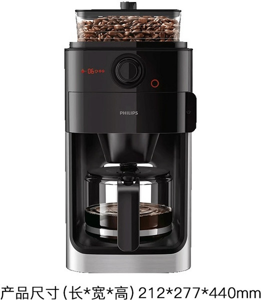 필립스 커피머신 HD7761, 블랙[HD7761], 000