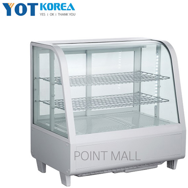 와이오티 카운터탑 쇼케이스 블랙 화이트 RTW-100L