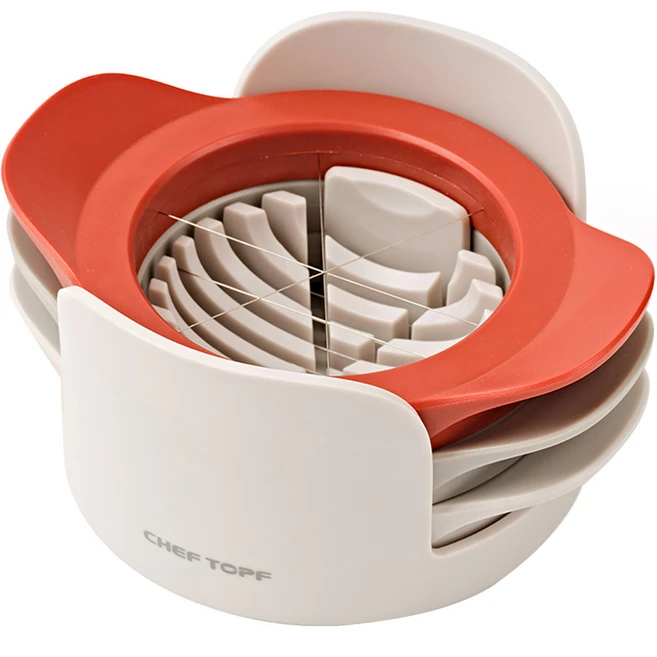 글라스락 세프토프 에그 슬라이서, 혼합색상, 1개