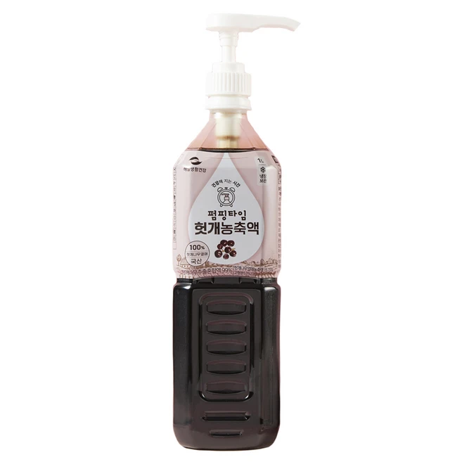 해밀생활건강 국산 펌핑타임 헛개농축액, 1L, 1.2kg, 1개