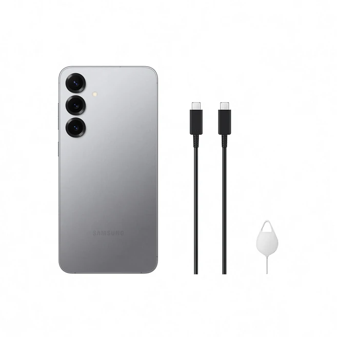 [256GB → 512GB 업그레이드] 갤럭시 S25+ 자급제 SM-S936N, 실버 쉐도우, 256GB
