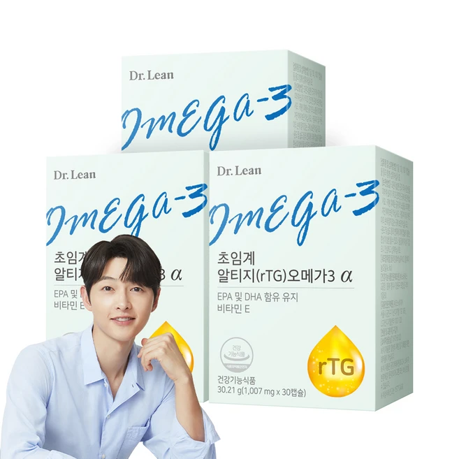 닥터린 초임계 알티지 오메가3 알파 30.21g, 30정, 3개