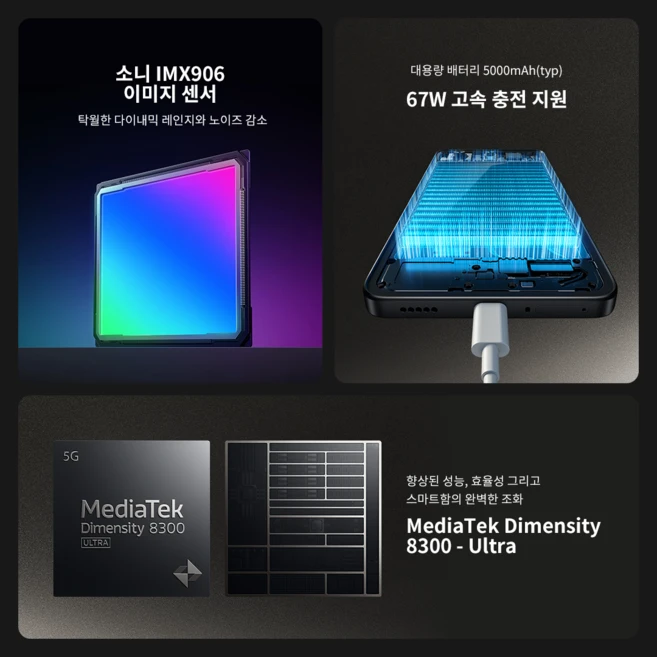 샤오미 14T 자급제, 타이탄그레이, 512GB