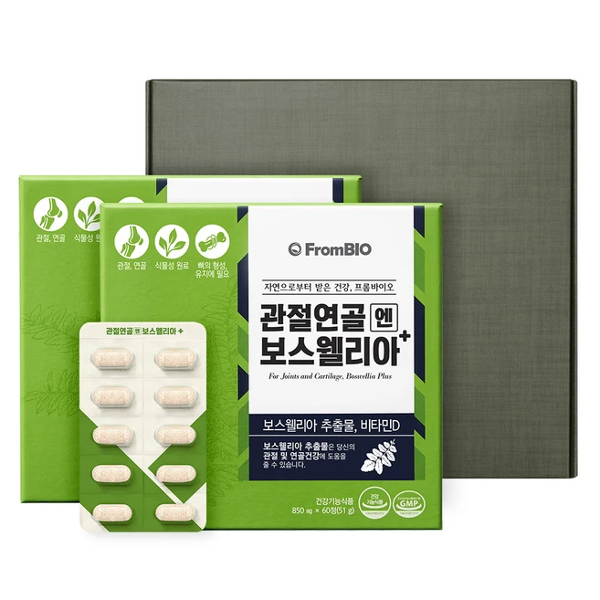 프롬바이오 관절연골엔 보스웰리아 플러스, 120정, 1개