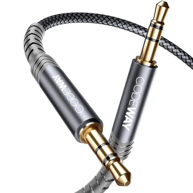 추천6 aux 3.5mm to 2 rca 오디오 케이블 혼합색상