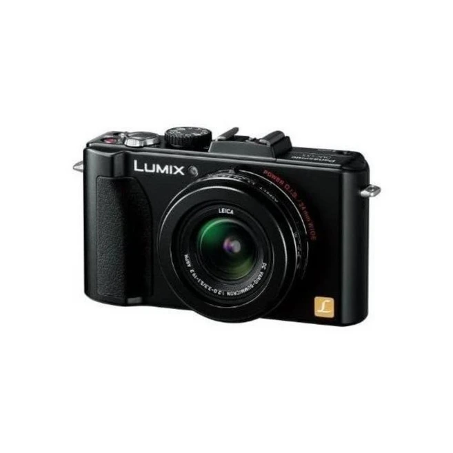 파나소닉 Panasonic 디지털 카메라 루믹스 블랙 DMC-LX5-K, 단일 옵션