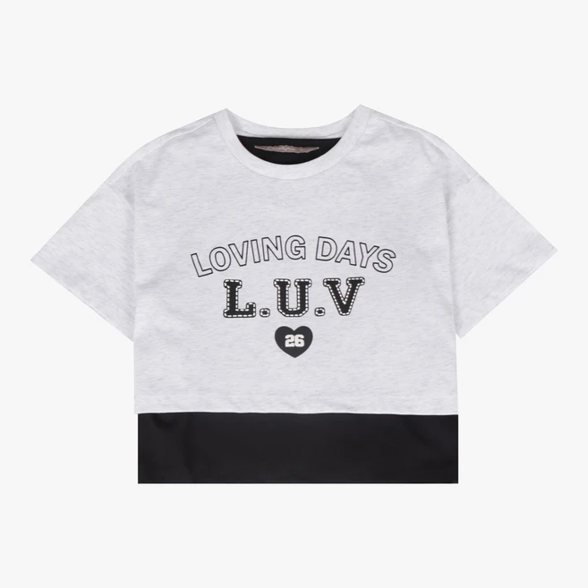 신디키즈 데일리로 입기좋은 레이어드 반팔티CIRA25410