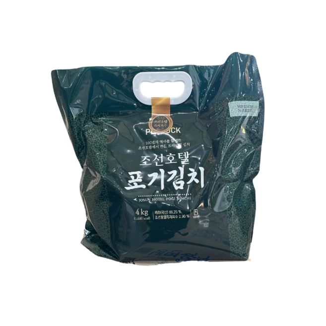 조선호텔 포기김치 4kg 100년 전통의 프리미엄김치, 1개