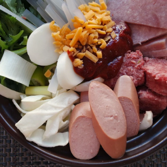 의정부 정통부대고기 부대찌개 2인분, 1개, 2kg