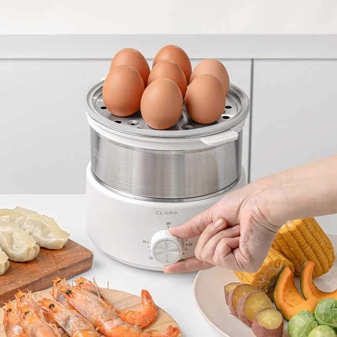 클래파 완벽세척 올스텐 계란찜기 에그쿠커, BES-131W