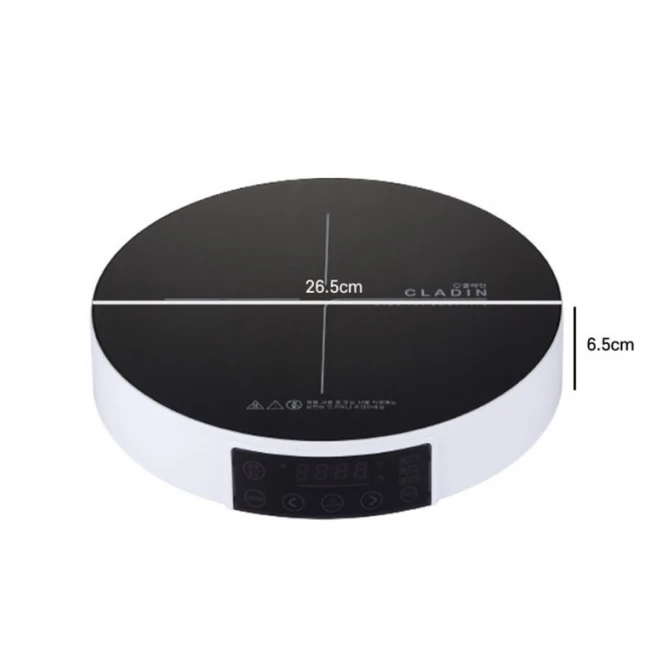 클래딘 소댕 1구 원형 인덕션 압력밥솥 자동취사기능 탑재 소댕 밥솥 호환, 단품