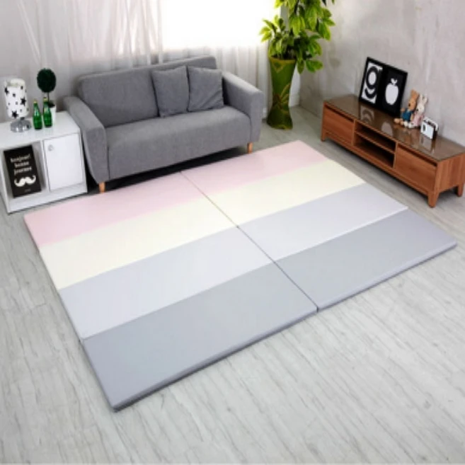 1+1 놀이방매트 폴더매트 층간소음매트 충격방지매트 유아바닥매트 쿠션감좋은매트, 샤베트