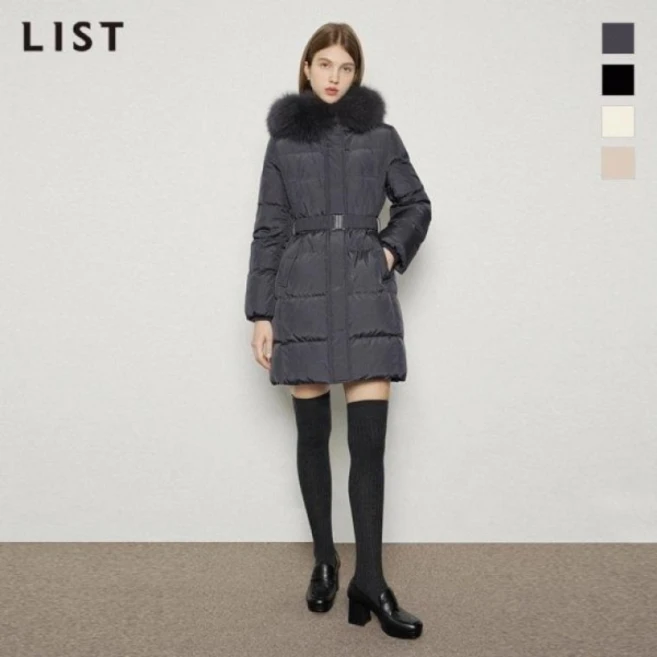 리스트 폭스퍼 벨티드 덕다운 점퍼 TSDJPN82030 백화점 아울렛 (4315302)