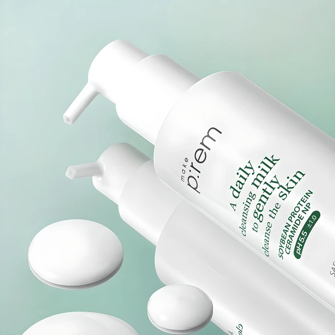 메이크프렘 안심 모이스처 클렌징 밀크 기획 (200ml+21ml), 1개, 221ml