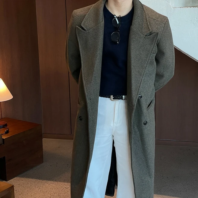 [남자다잉] 세디노 베이직 더블 코트