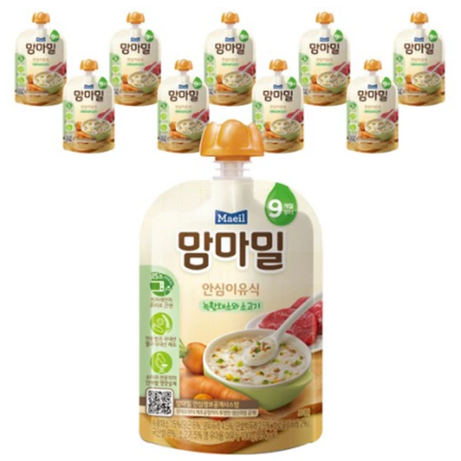 추천1 맘마밀 이유식 11개월