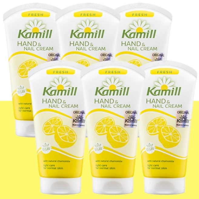 카밀 핸드 앤 네일 크림 프레쉬, 75ml, 6개