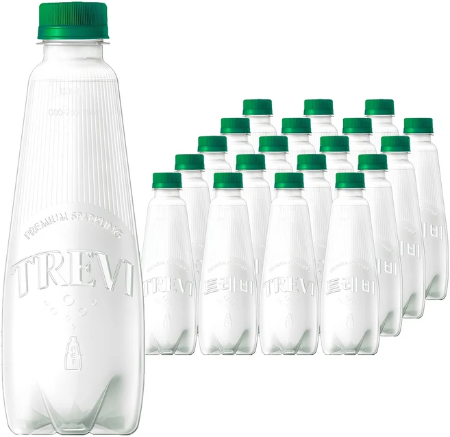 트레비 레몬 ECO 탄산수 무라벨, 350ml, 20개