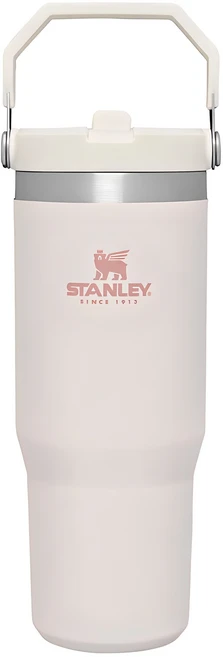 스탠리 아이스플로우 플립 스트로 텀블러, 로즈쿼츠, 887ml, 1개