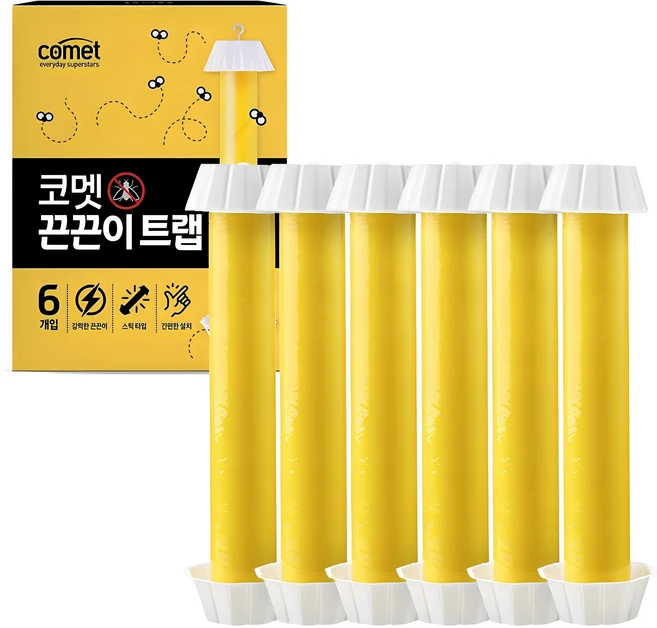 코멧  끈끈이 트랩 6개입