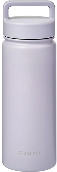 글라스락 스포티 핸들 텀블러, 페일라벤더, 500ml, 1개