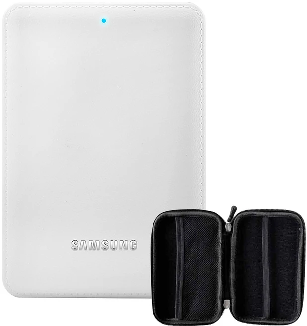 삼성전자 외장하드 J3 Portable 파우치 포함, 4TB, 화이트