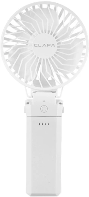 클래파 휴대용 보조배터리 선풍기, BFB-HF5200W, 화이트