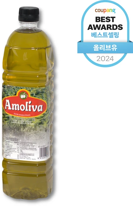 아몰리바 포마스 올리브오일, 1L, 1개