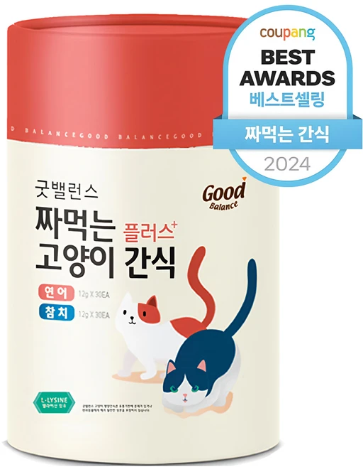 굿밸런스 고양이 짜먹는 간식 플러스 60p, 혼합맛(연어/참치), 720g, 1개