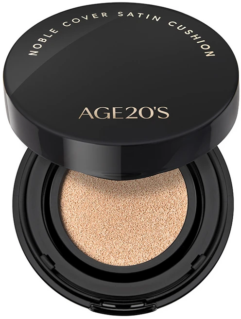 에이지투웨니스 노블 커버 새틴 미니 쿠션 파운데이션 SPF40 PA+++ 5g, 21호 뉴트럴 아이보리, 1개