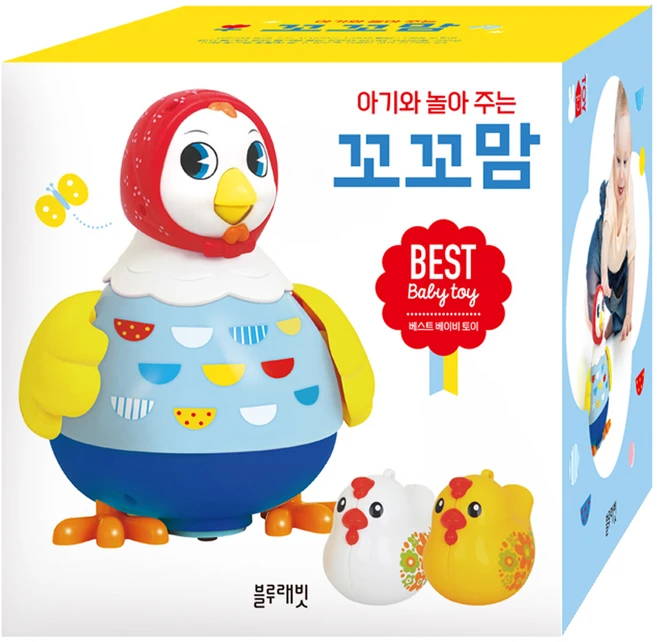 아기와 놀아 주는 꼬꼬맘, 상세 설명 참조, 블루래빗, 혼합 색상