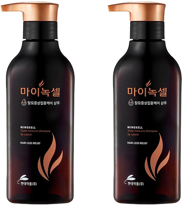 마이녹셀 스칼프 인텐시브 샴푸 바이 랩클 숲속향, 400ml, 2개