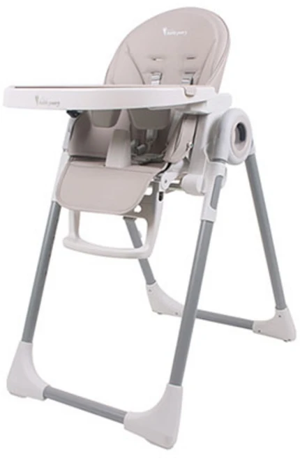 베이블퓨어리 NEW 유아 하이체어, 라이트그레이