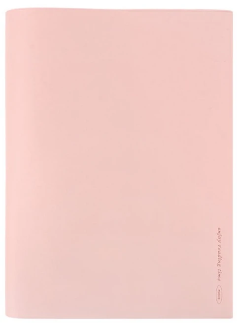 리코즈 라이트 북커버 M, 피치, 1개