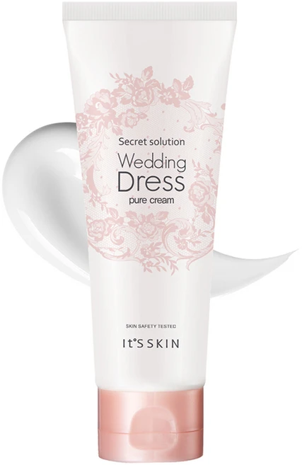 잇츠스킨 시크릿 솔루션 웨딩드레스 퓨어 크림 100ml, 화이트, 1개