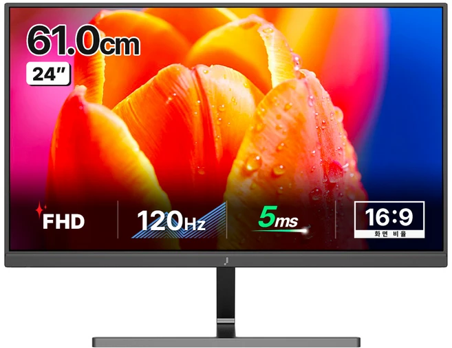 주연테크 FHD 120Hz Type C 모니터, 61cm, F24C15(일반)