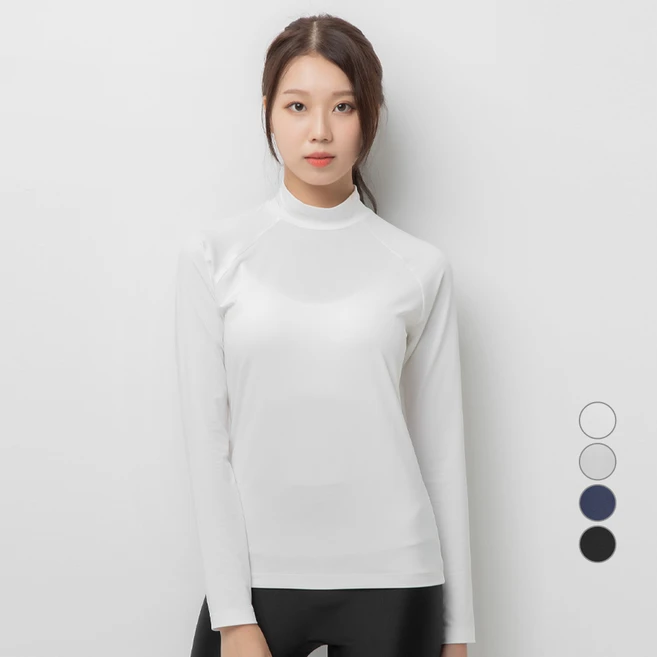 캐럿 여성용 퀵드라이 기능성 긴소매 티셔츠