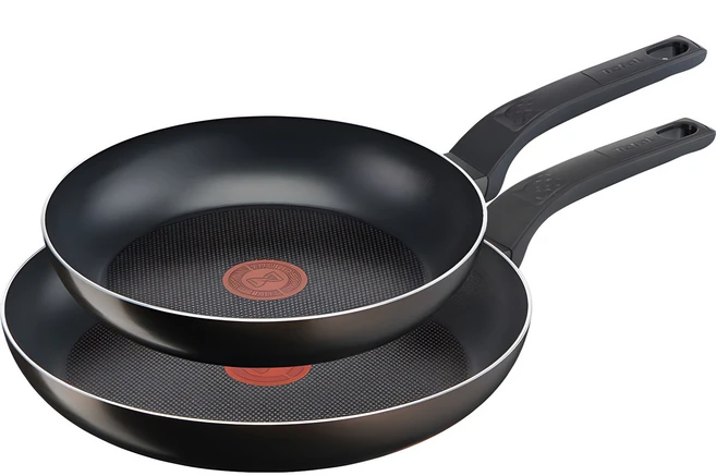 테팔 티타늄 액티쿡 프라이팬 세트 2개, 블랙커피, 프라이팬 24cm + 28cm, 1세트