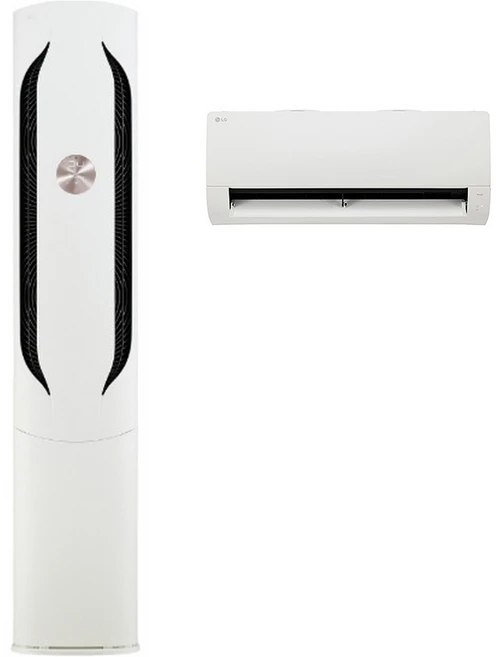 LG전자 인버터 56.9㎡ 휘센 오브제컬렉션 위너 멀티 에어컨 FQ17HDWHCN 방문설치, FQ17HDWHC1(스탠드에어컨), FQ18HDDHM2(벽걸이에어컨), 일반배관형