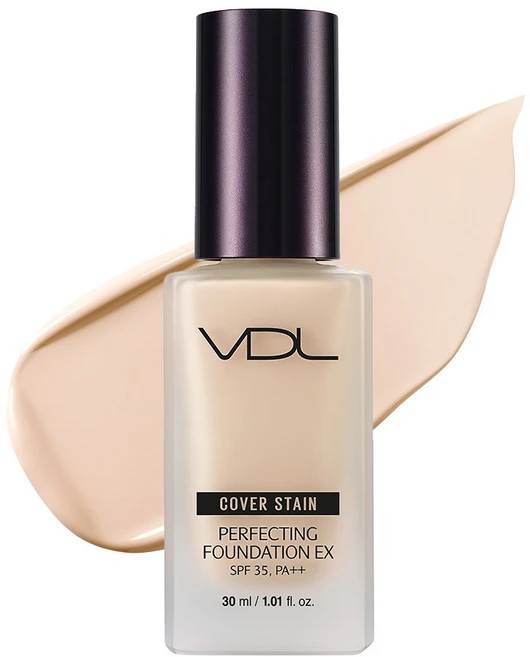 브이디엘 커버스테인 퍼펙팅 파운데이션 30ml, V02, 1개