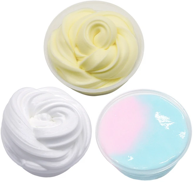 아트니즘 버터 슬라임 120ml x 3종 세트, 솜사탕 + 치즈버터 + 생크림, 145g, 1세트