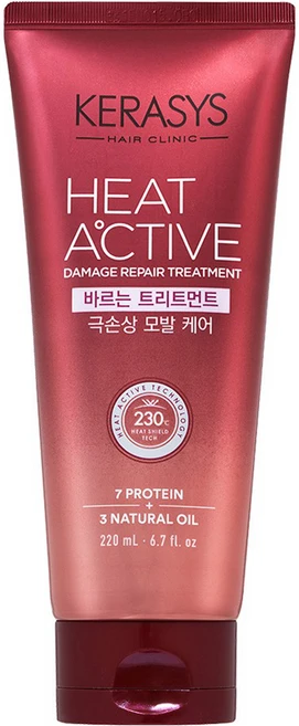 케라시스 히트 액티브 극손상 바르는 트리트먼트, 220ml, 1개
