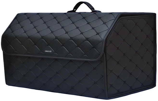 어반카 차량용 다용도 스티치 수납함, 올블랙