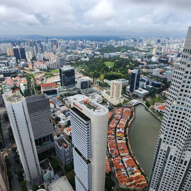[싱가포르] 반나절 시내 핵심투어(내셔널갤러리&강변+머라이언공원+스카이가든)