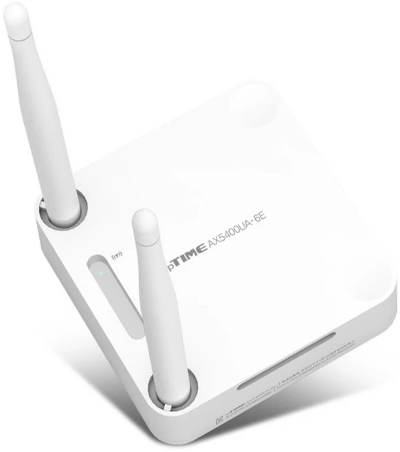 ipTIME Wi-Fi 6E AX5400UA6E 트라이 밴드 USB 무선 랜카드, 고화질 스트리밍 및 온라인 게임에 최적화