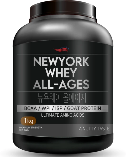 뉴욕웨이라이트 올에이지 곡물맛 단백질보충제 단백질쉐이크 프로틴, 뉴욕웨이라이트올에이지1kg+쉐이커통1ea, 1개, 1kg