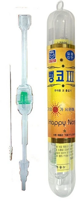 코끼리 뻥코3 플러스 콧물 쏙 유아 콧물흡입기, 1개